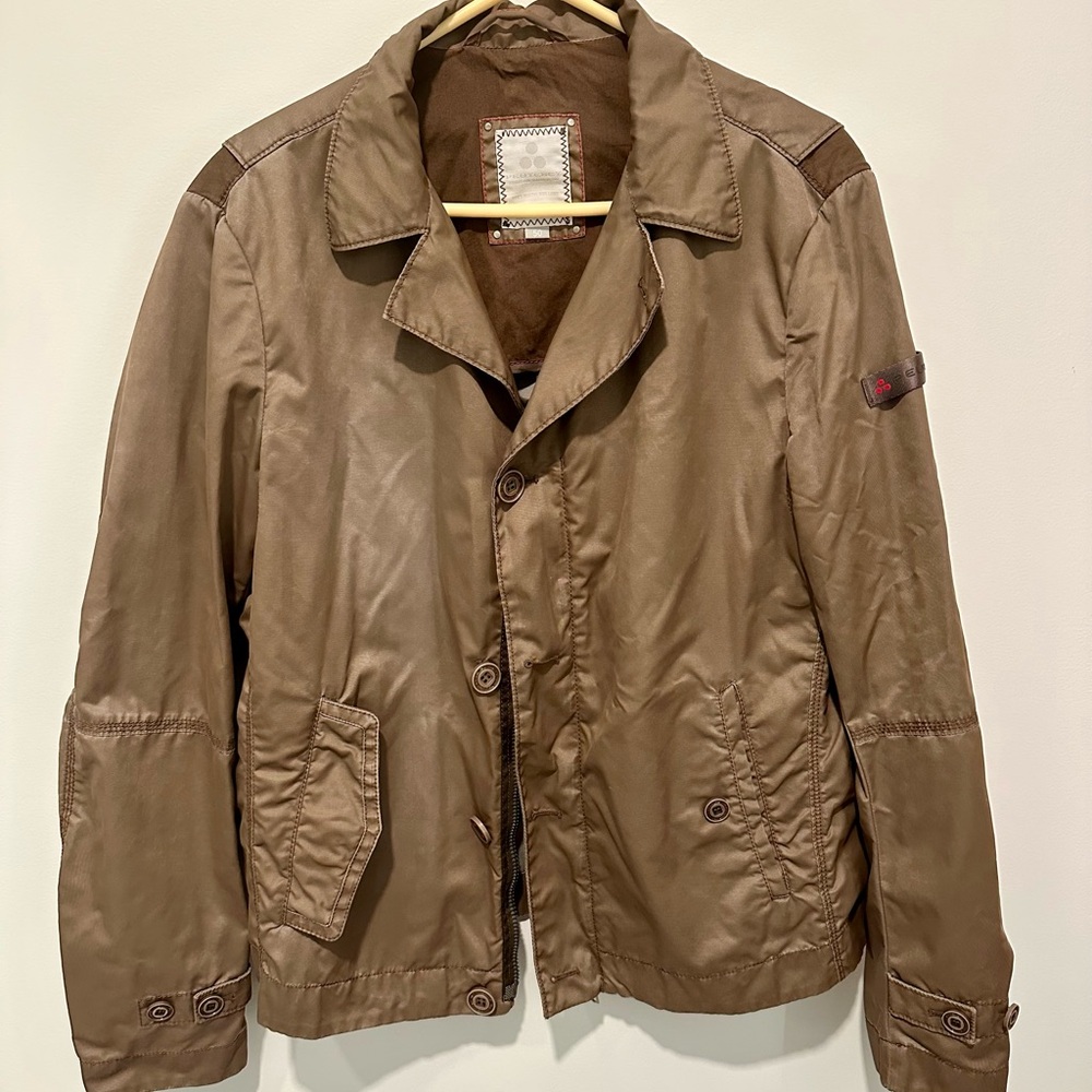 Men’s Peuterey Jacket, Khaki, US Sz 40, Italian Sz 50, Excellent
